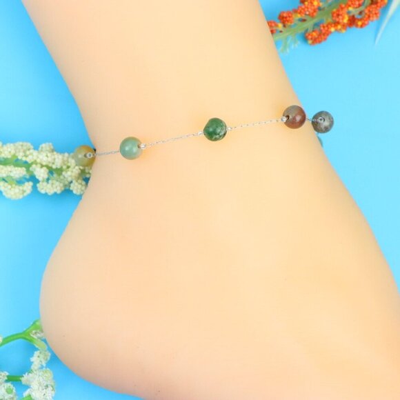 Elegant Handmade Anklet – Perfect for Women & Girls | Ideal Gift Option, DYC1634 - Picture 6 of 10